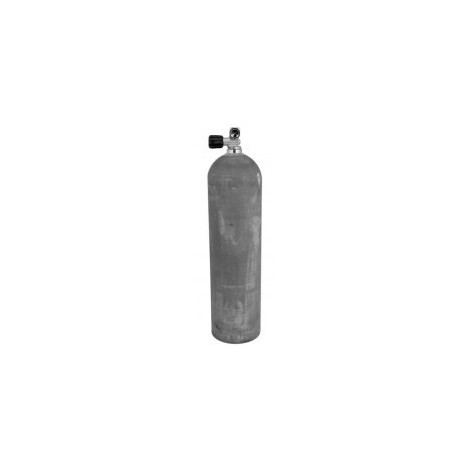Stageflaske alu 7 liter  med ventil