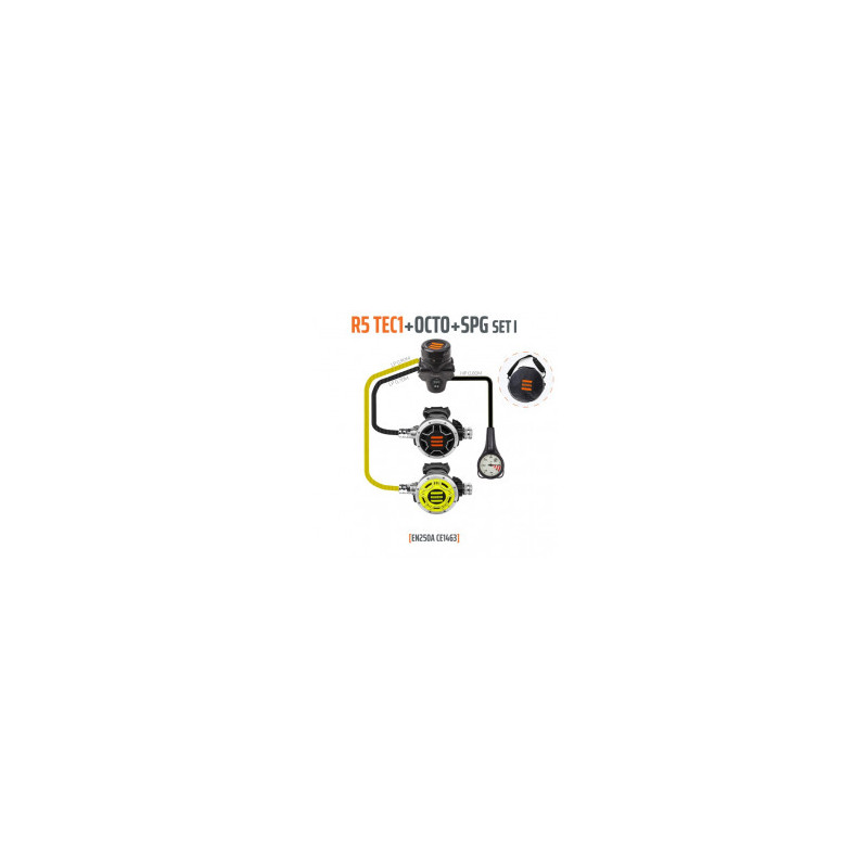 Tecline Regulator sæt R5 Tec 1 sæt + Spg