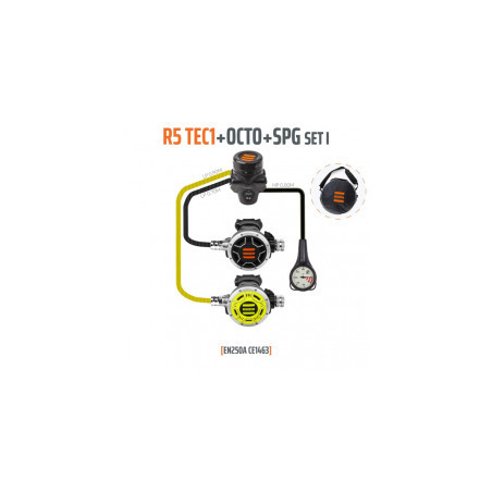 Tecline Regulator sæt R5 Tec 1 sæt + Spg