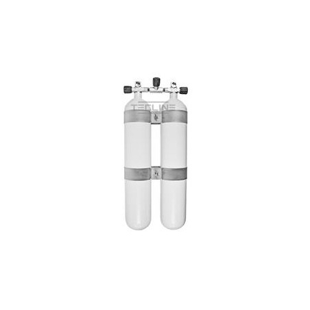 Flaskesæt Dobbelt 2 x 8,5L, 140 mm, 232 bar